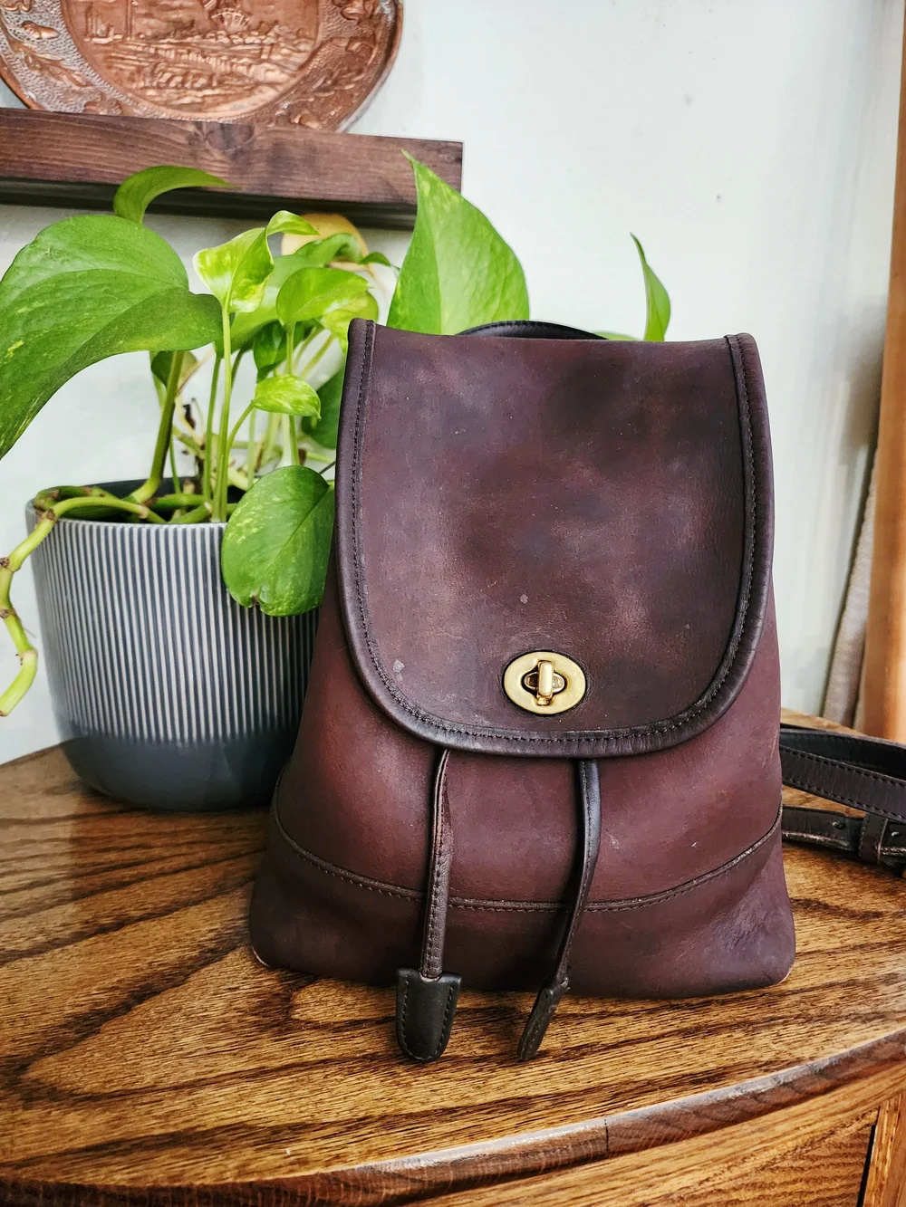 🇺🇸 Vintage Coach 9960 Leather Mini Daypack